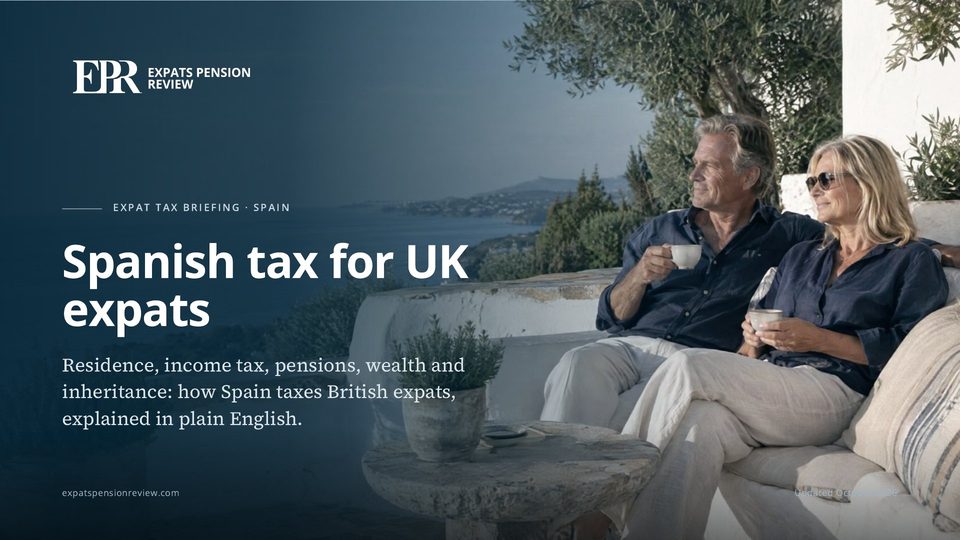 Cover of the Spanish Tax for UK Expats guide